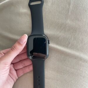 Apple Smartwatch with Black Band